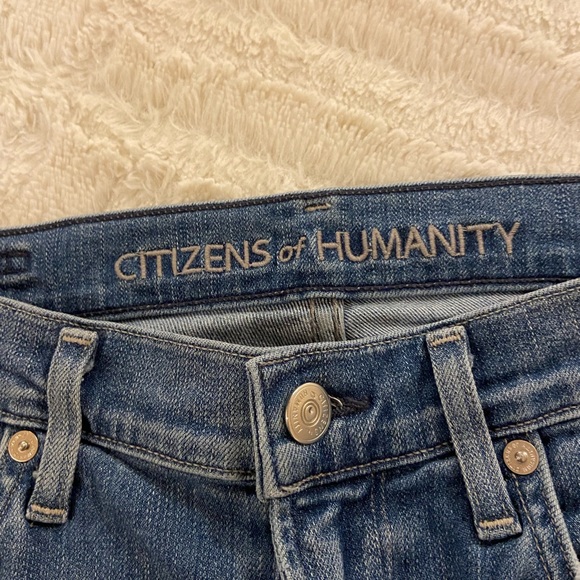 Citizens of Humanity mid/low cut straight leg ankle Jean - Picture 4 of 5